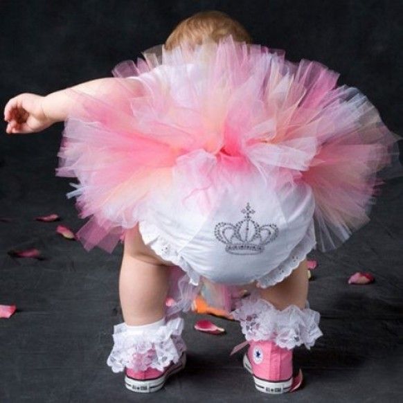 tutu + tapa fraldas princess
